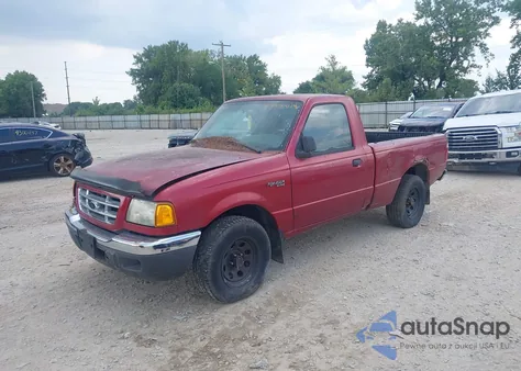 2002 Ford Ranger Xl/Xlt from USA, damaged, VIN 1FTYR10D62TA14732